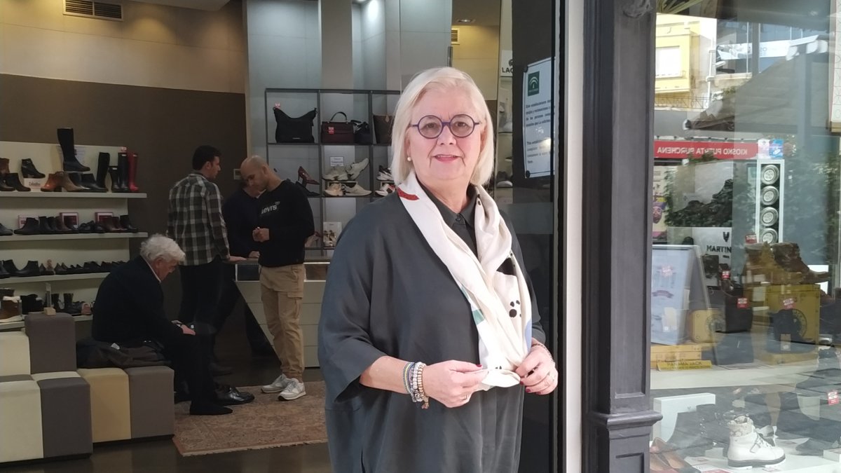 Trinidad Villegas, presidenta de Almería Centro