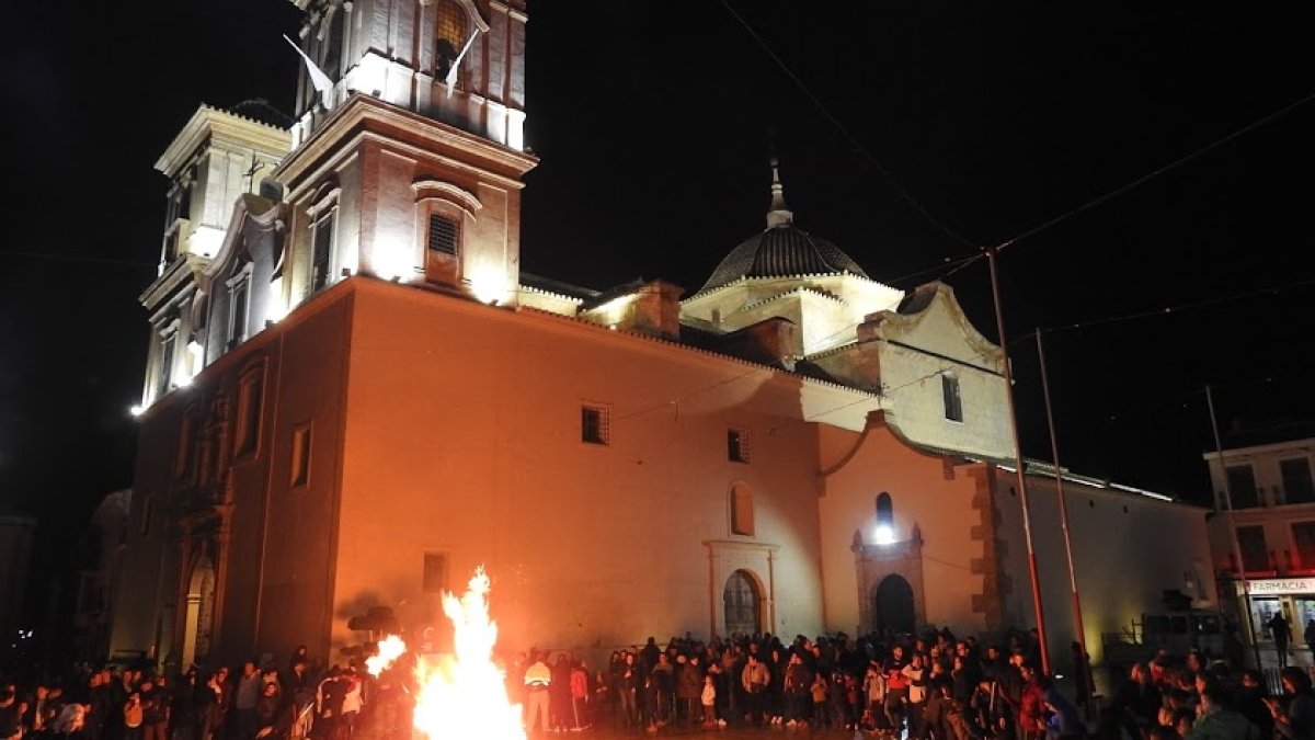 Foto de archivo de la Noche de las Lumbres.