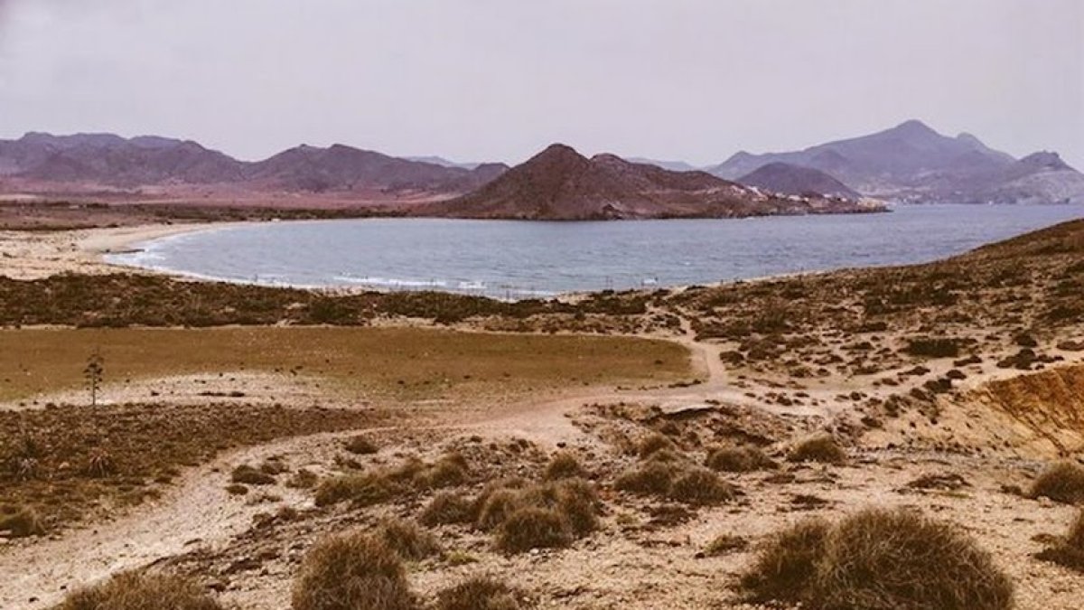 Paraje La Joya de Aguamarga, en el Parque Natural Cabo de Gata-Níjar.