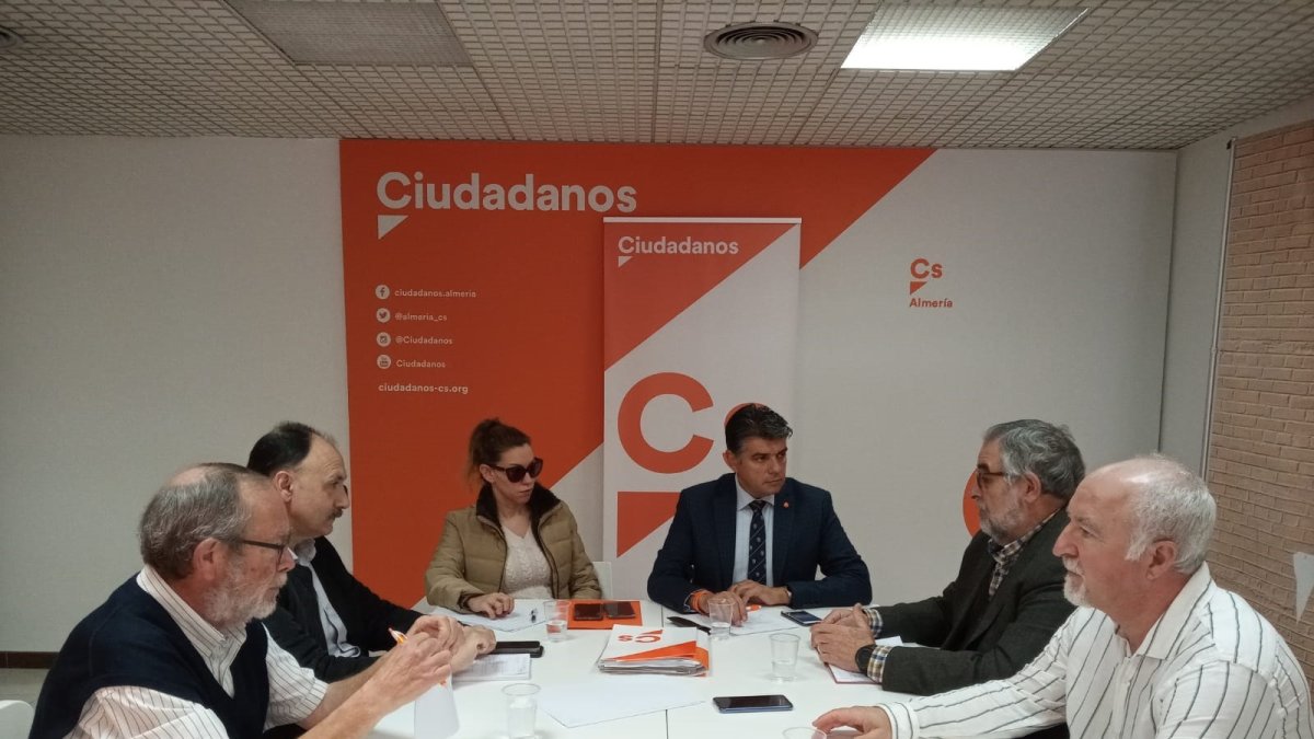 La reunión entre Cs y la Mesa del Ferrocarril se celebró el viernes.