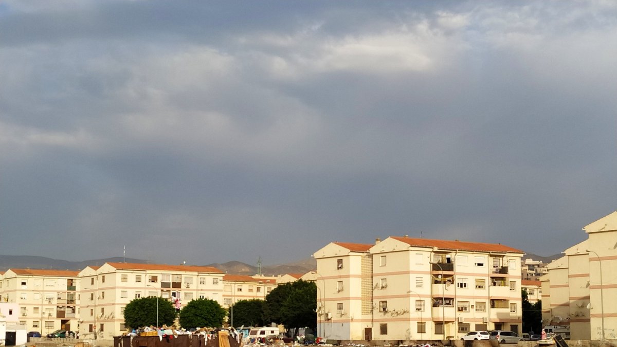vista general de los solares que hay en el barrio de El Puche.