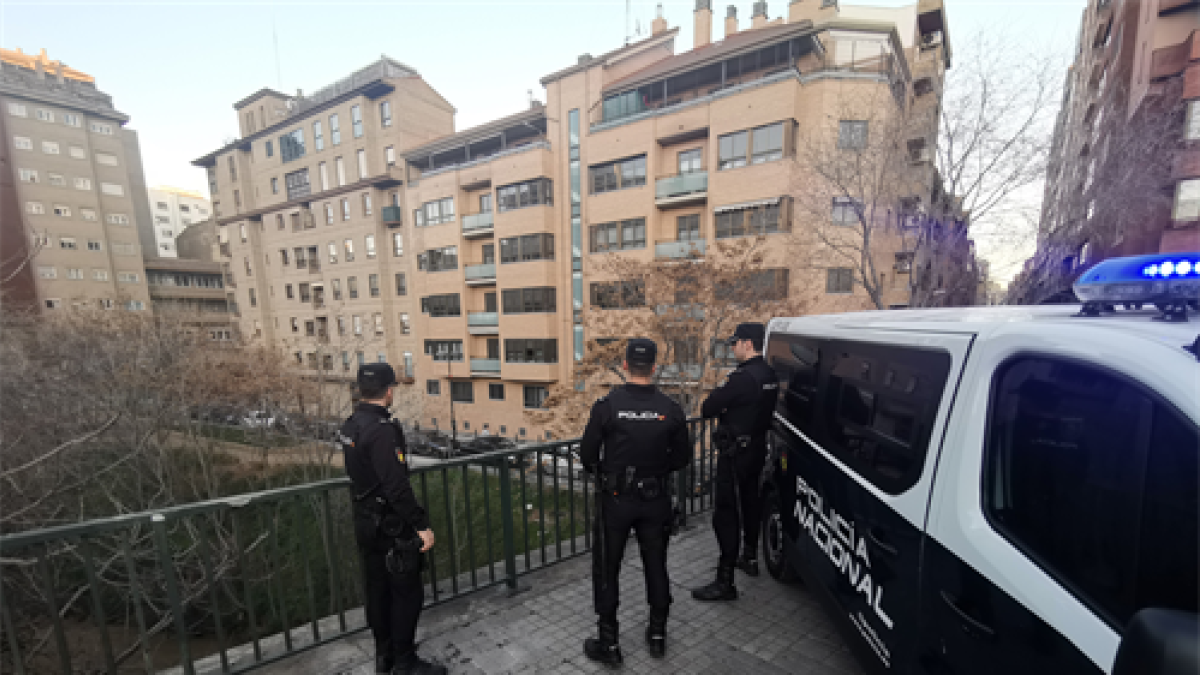 Imagen de archivo de agentes de la Policía Nacional.