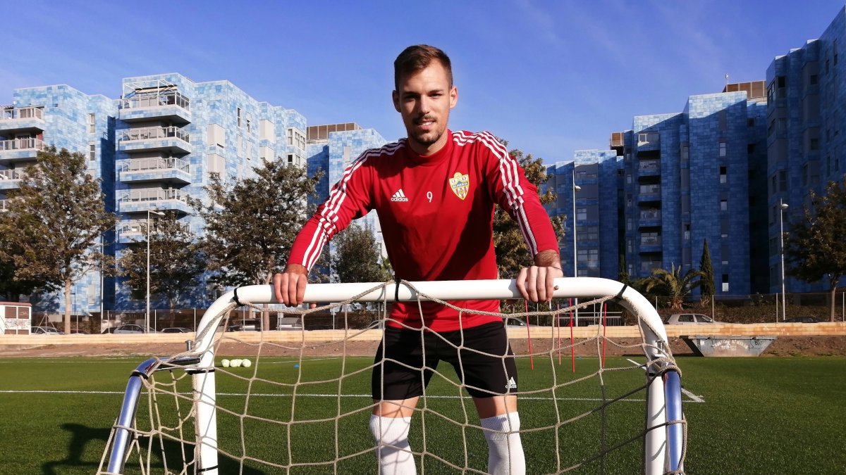 Rubén Enri posa para LA VOZ este miércoles.