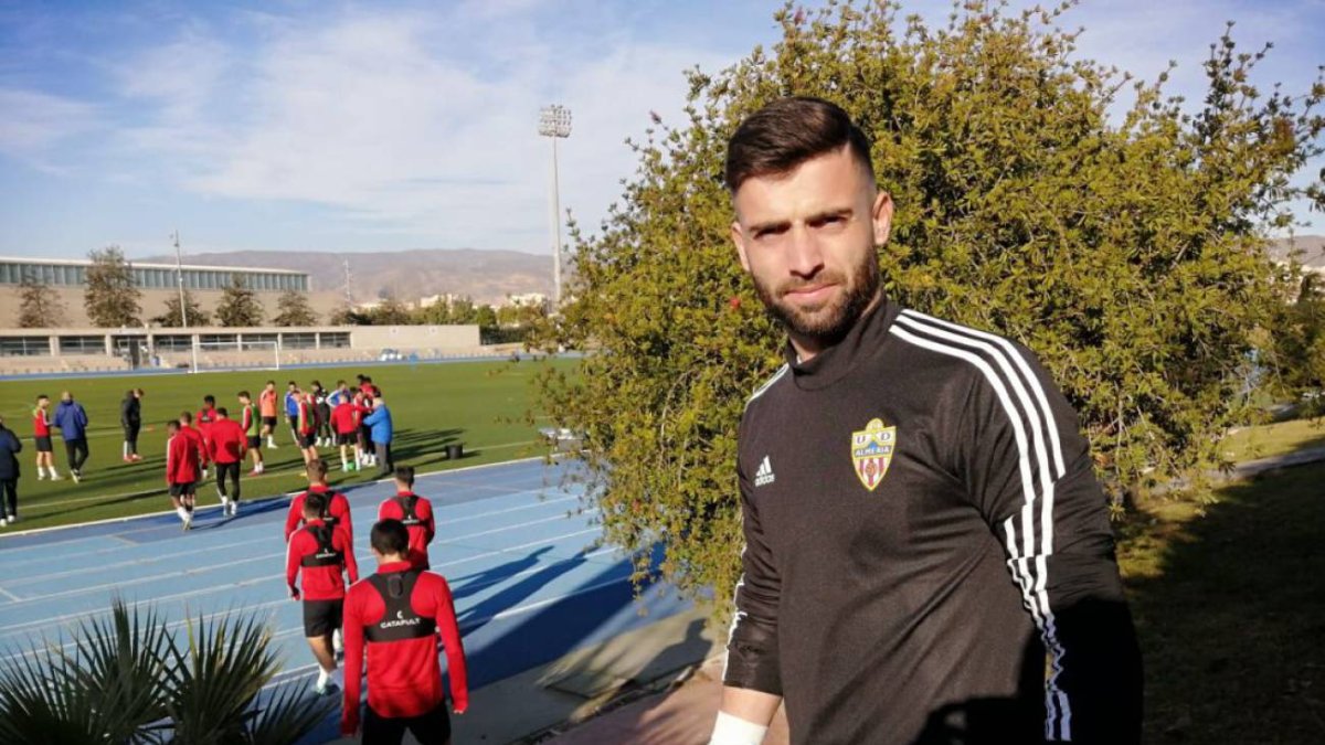 Sivera posa para LA VOZ en el Anexo.