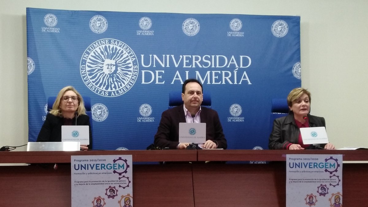 Presentación del programa Univergem en la UAL.