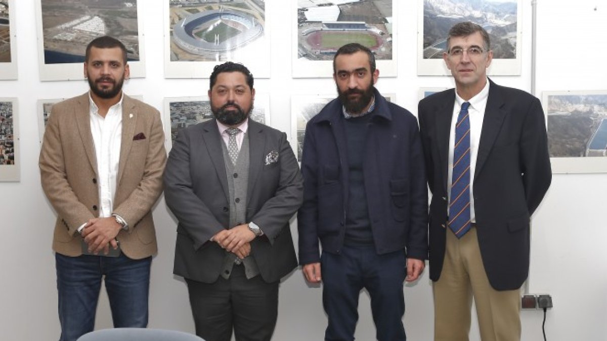 Mostafa Yilmaz, José María Arrabal, Mohamed El Assy y Antonio Hernández Granados.