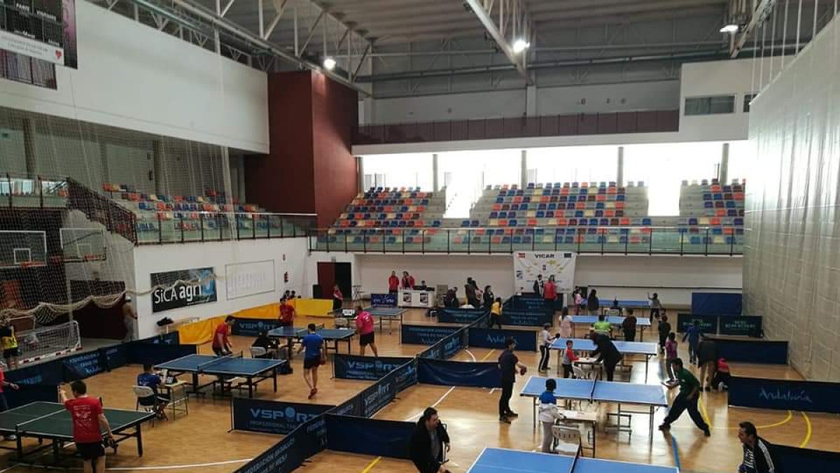 Todo listo para el III Torneo de Tenis de Mesa en Vícar.