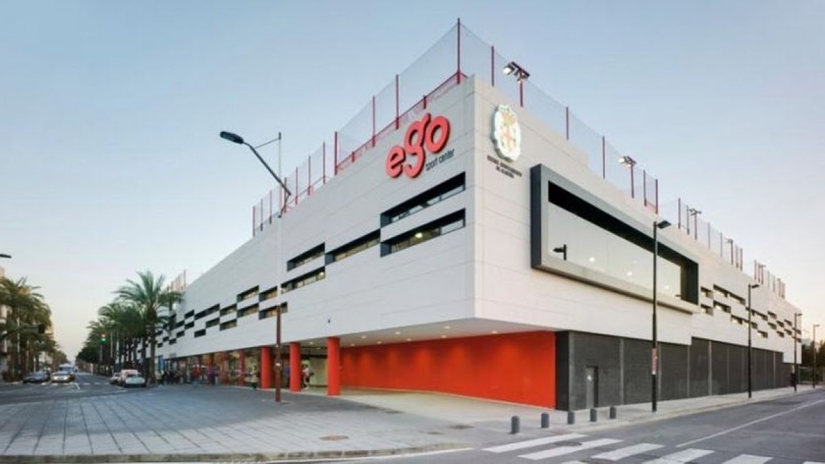 Gimnasio Ego Sport Center en Almería capital.
