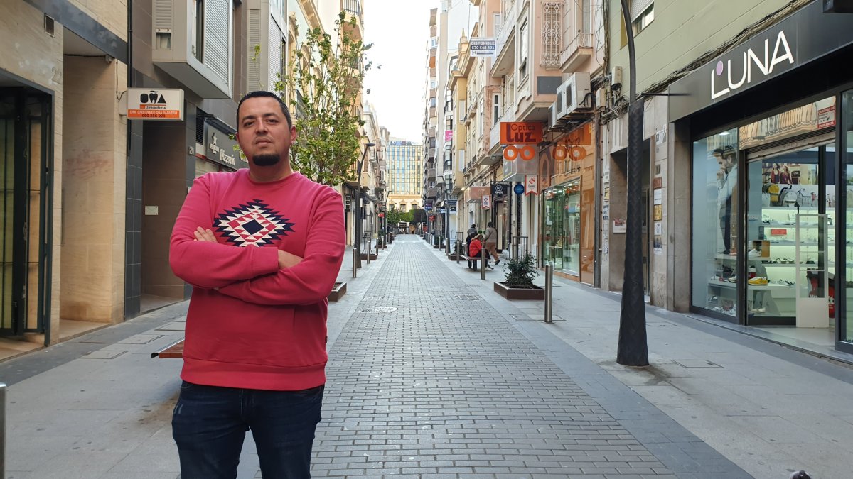 Manuel Álvarez, del colectivo Filosofía en la calle.