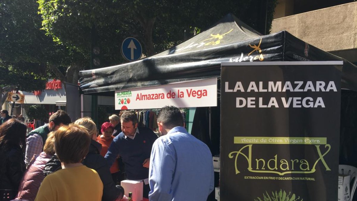 Máxima expectación en el stand de Almazara de La Vega.