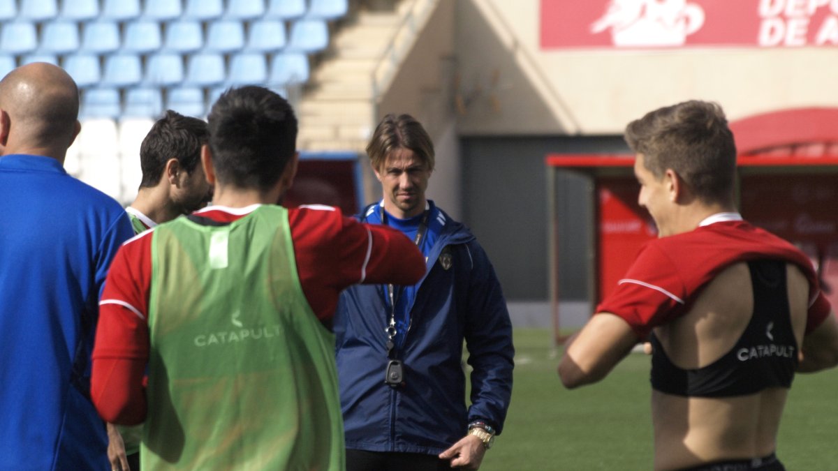 Guti se siente respaldado en el Almería.