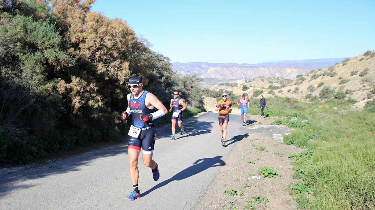 Imagen de la prueba anterior celebrada en Tabernas, que fue un éxito.