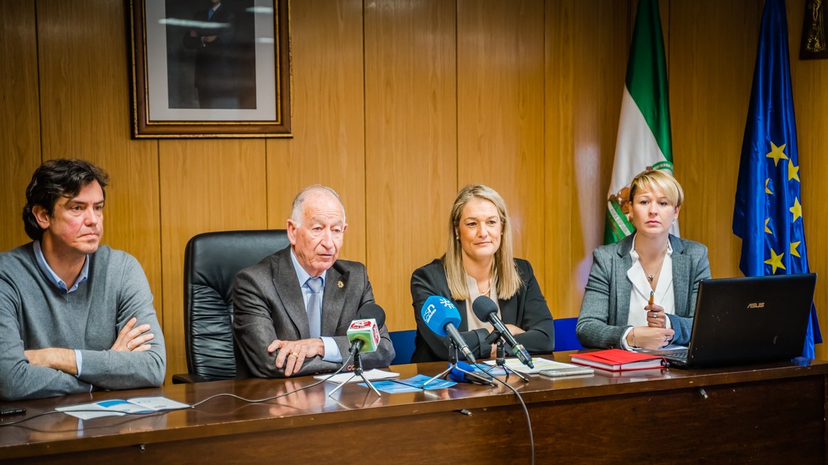 Imagen durante la presentación de la campaña de prevención.