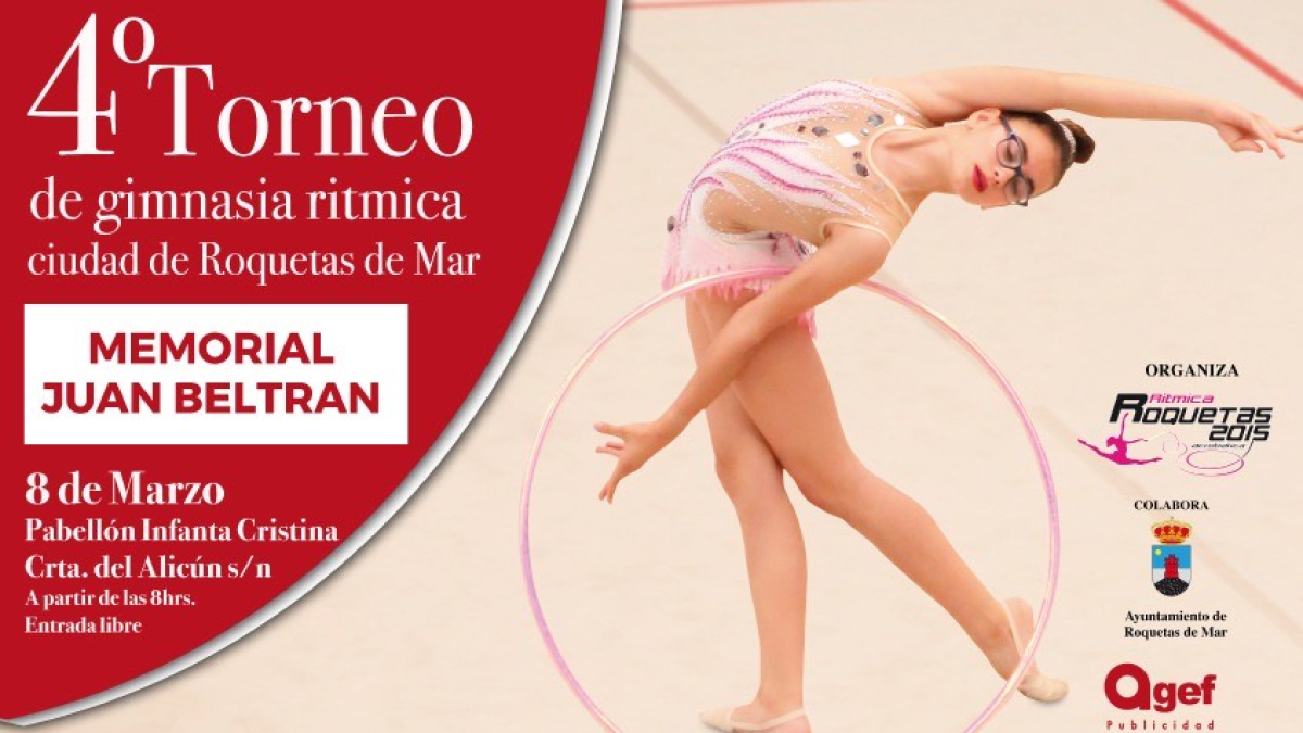 Cartel del evento que se celebrará este domingo.