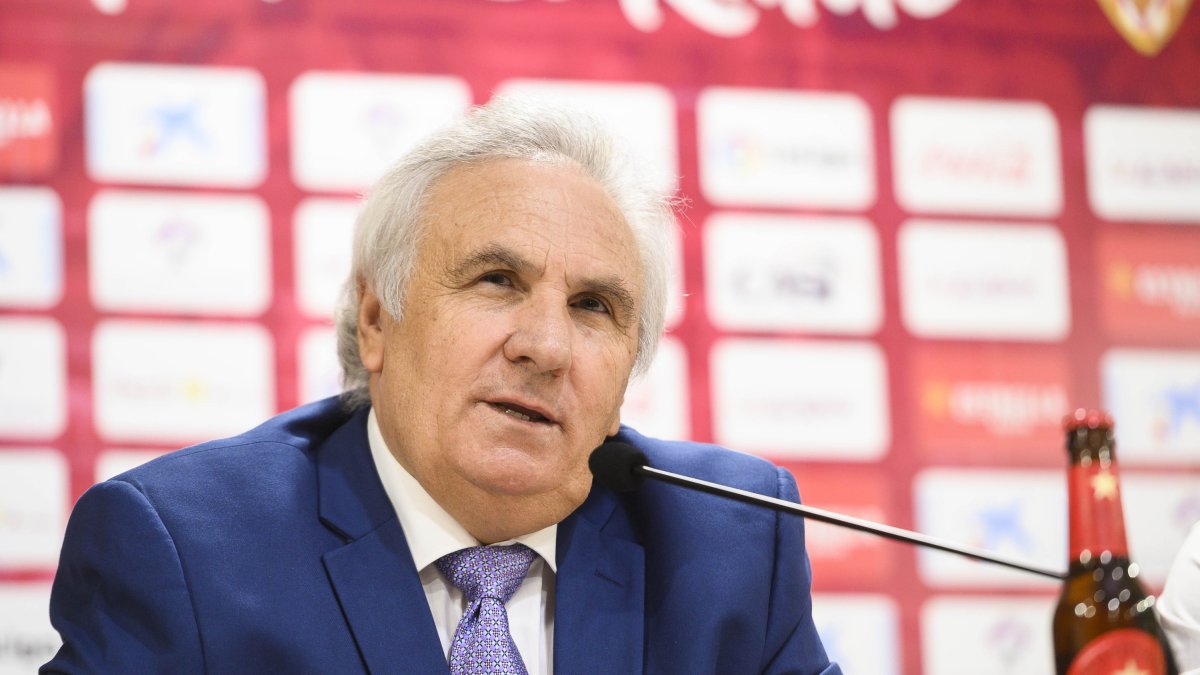 Alfonso García, expresidente del Almería.
