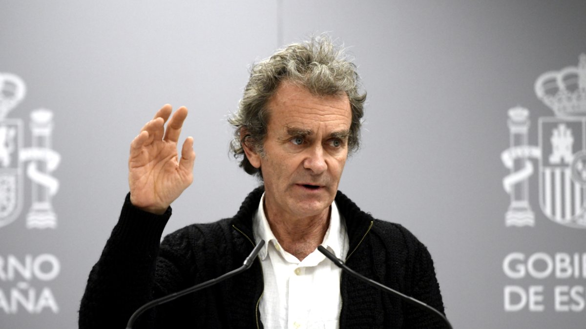 El director del Centro de Coordinación de Alertas y Emergencias Sanitarias, Fernando Simón.