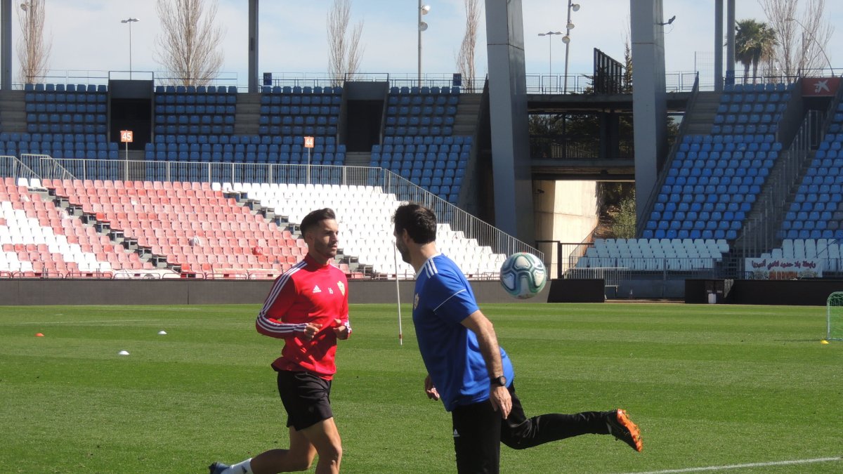 Lazo con Jesús Muñoz.