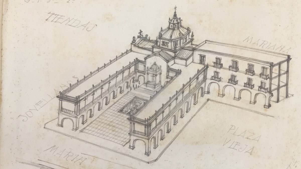 Documento que alude a la reforma del Convento de las Claras consultados por el investigador.