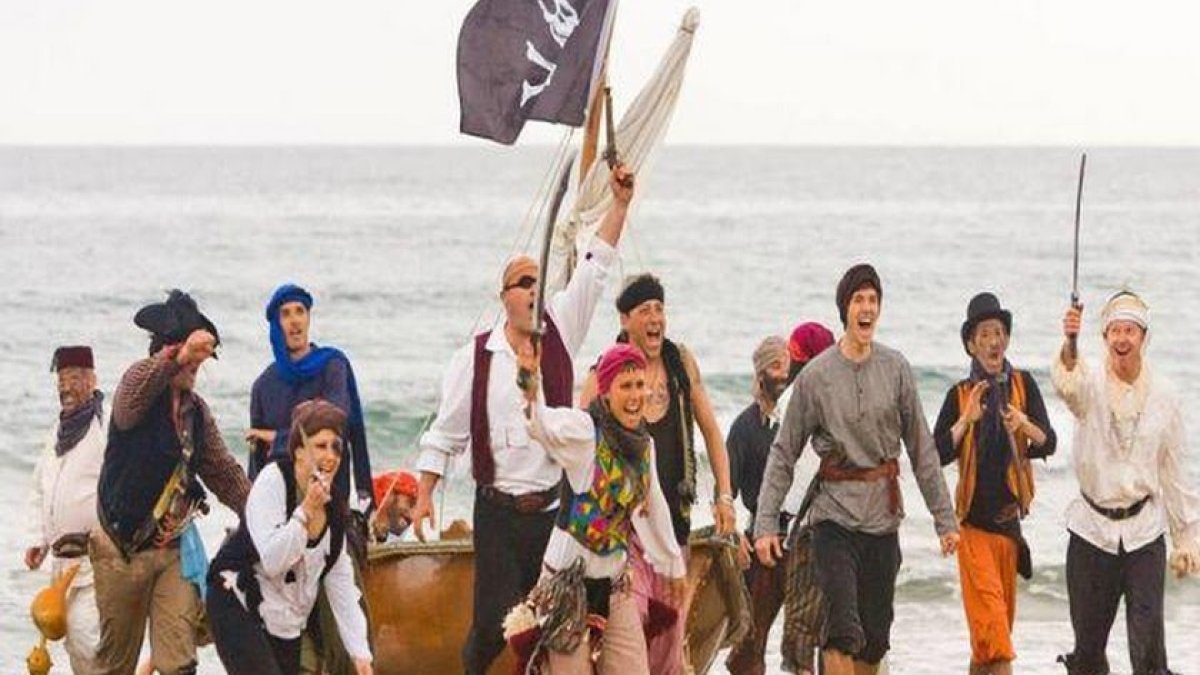 Imagen de archivo del Desembarco Pirata.
