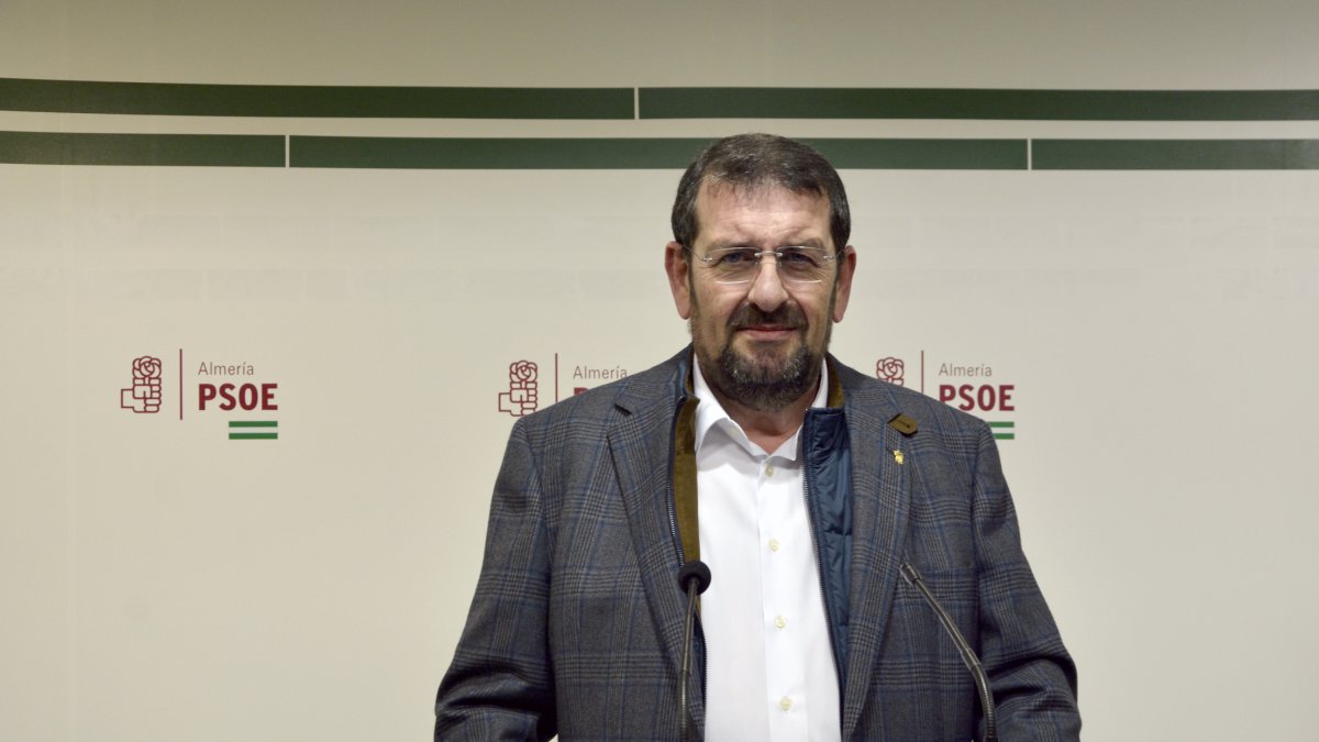 El portavoz socialista, Martín Gerez.