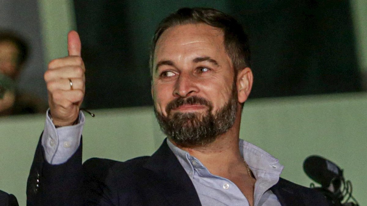 Santiago Abascal, presidente de Vox.
