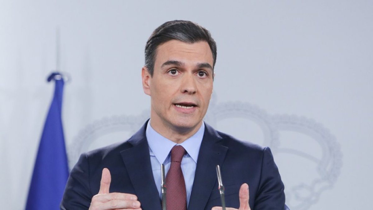 Pedro Sánchez, presidente del Gobierno.