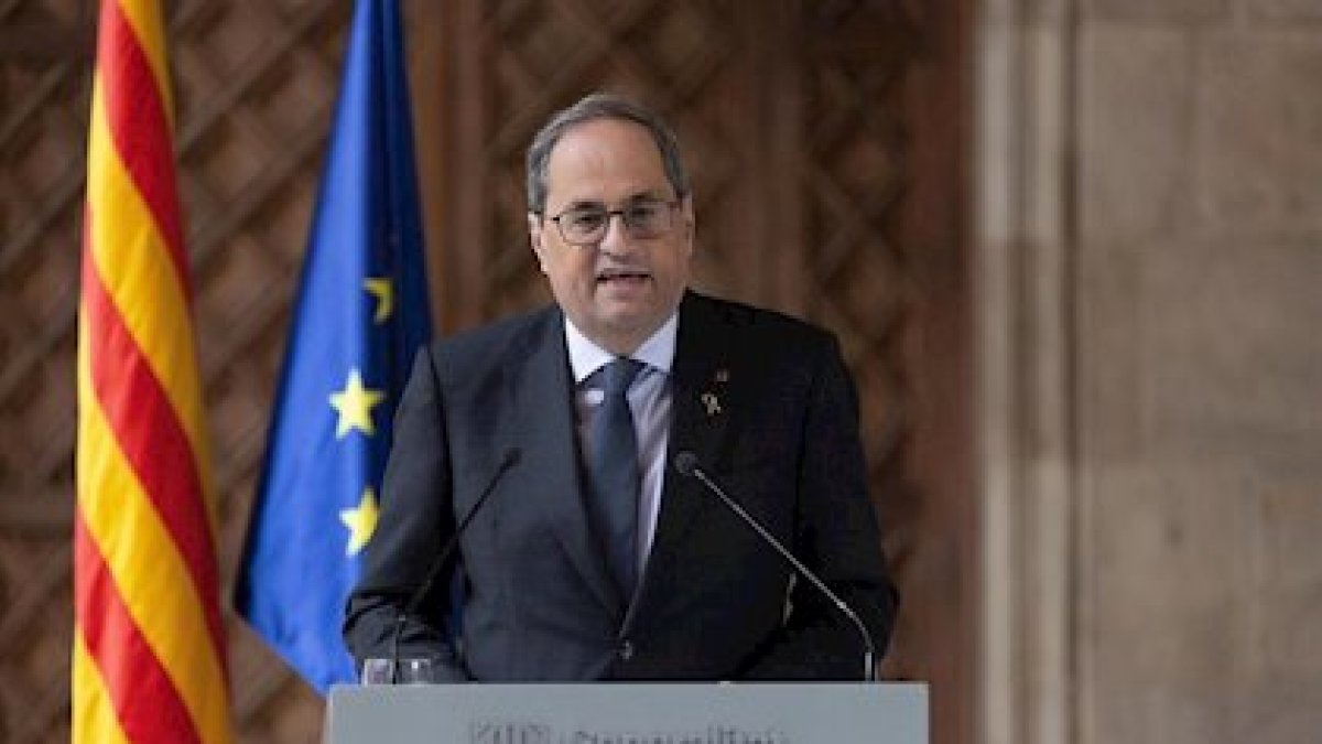 El presidente de la Generalitat, Quim Torra.