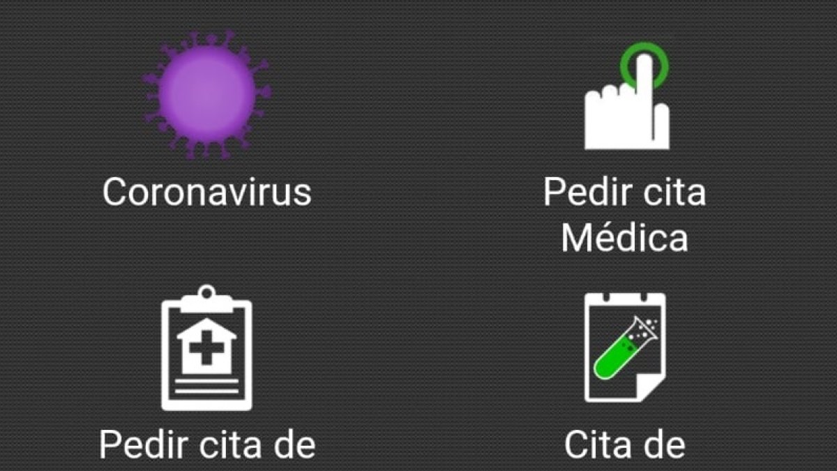 Captura de imagen de la aplicación de Salud Responde.