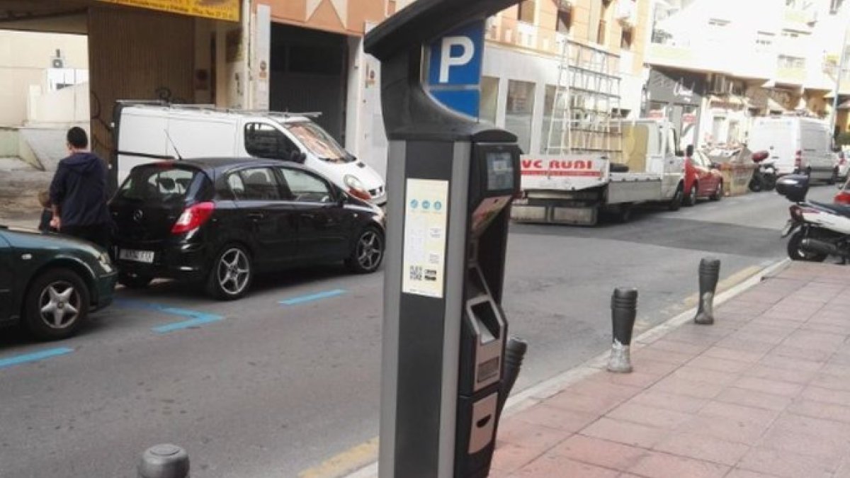 Los parquímetros quedarán mañana inutilizados.