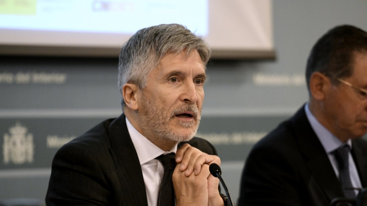 El ministro del Interior, Fernando Grande-Marlaska.