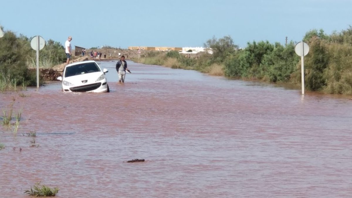 La DANA del pasado 13 de septiembre de 2019 ocasionó graves daños en Almería.