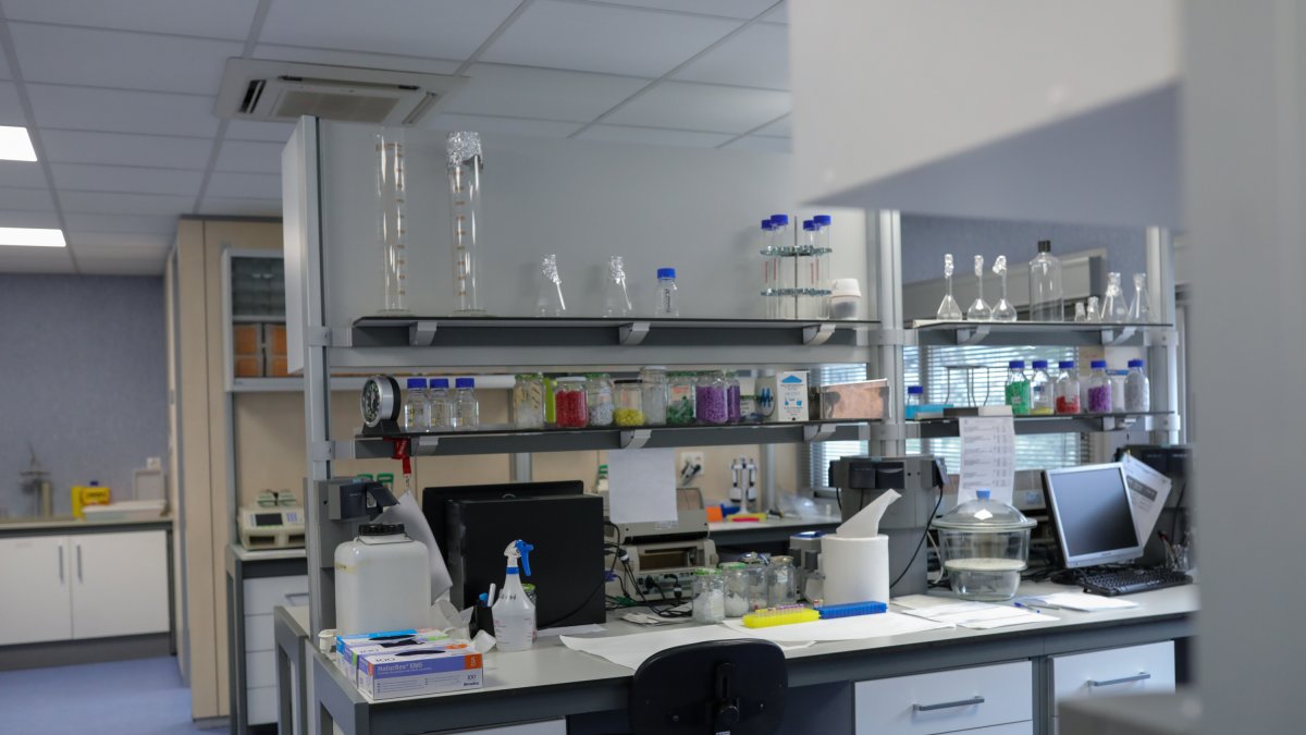 Laboratorio en el Centro Nacional de Microbiología.