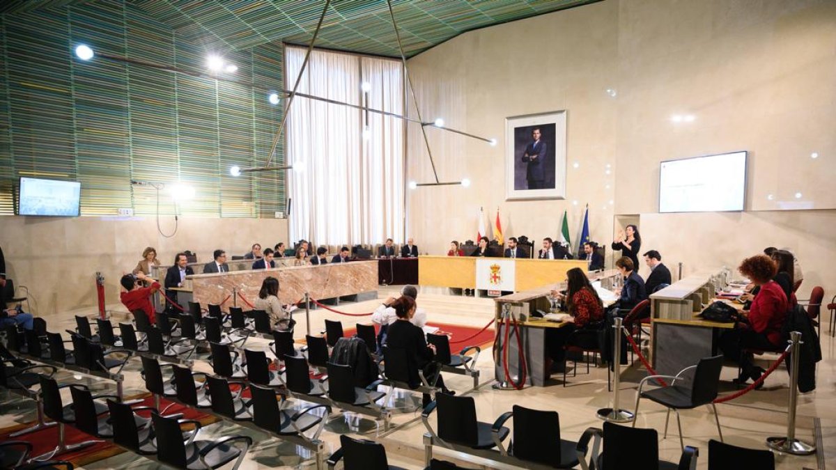 Sesión plenaria del pasado viernes en el que se aprobó definitivamente el presupuesto