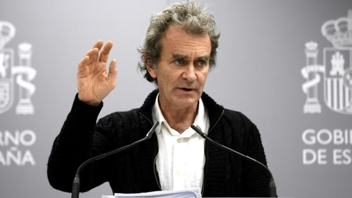 El director del Centro de Coordinación de Alertas y Emergencias Sanitarias, Fernando Simón.