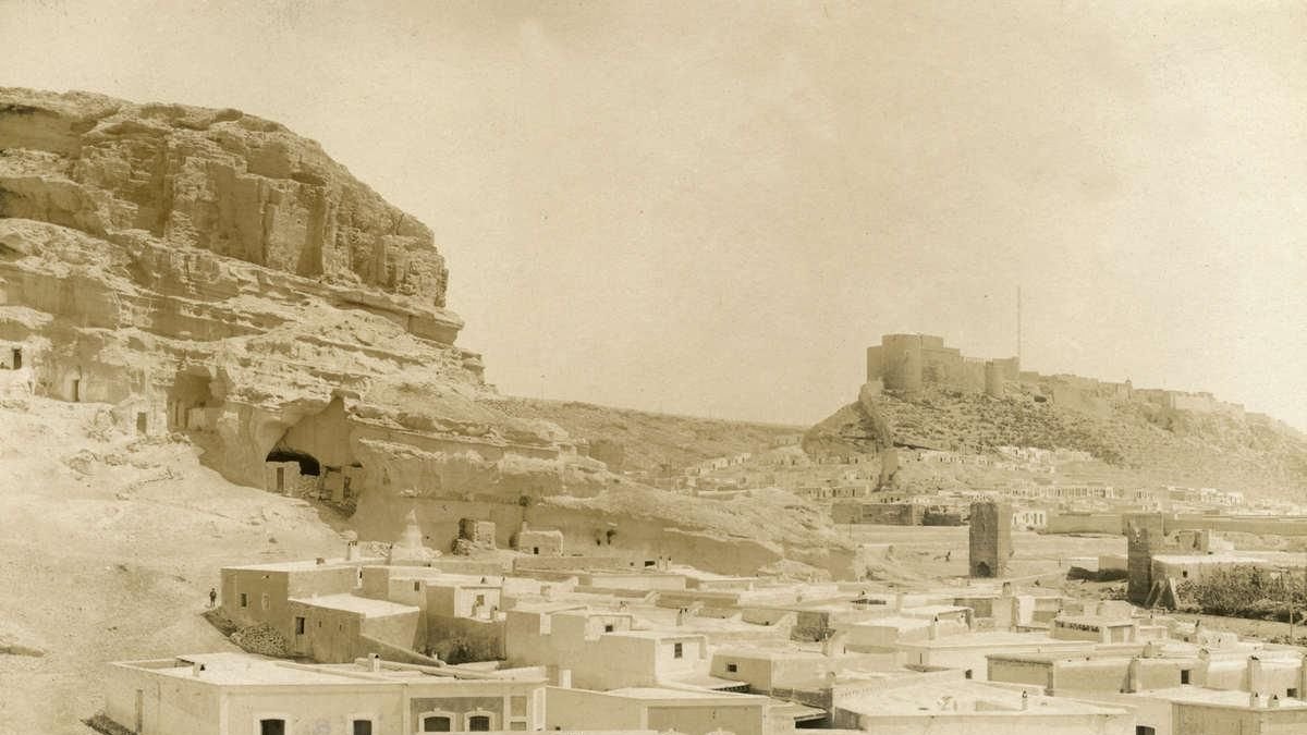 El barrio de Las Mellizas en el año 1926.