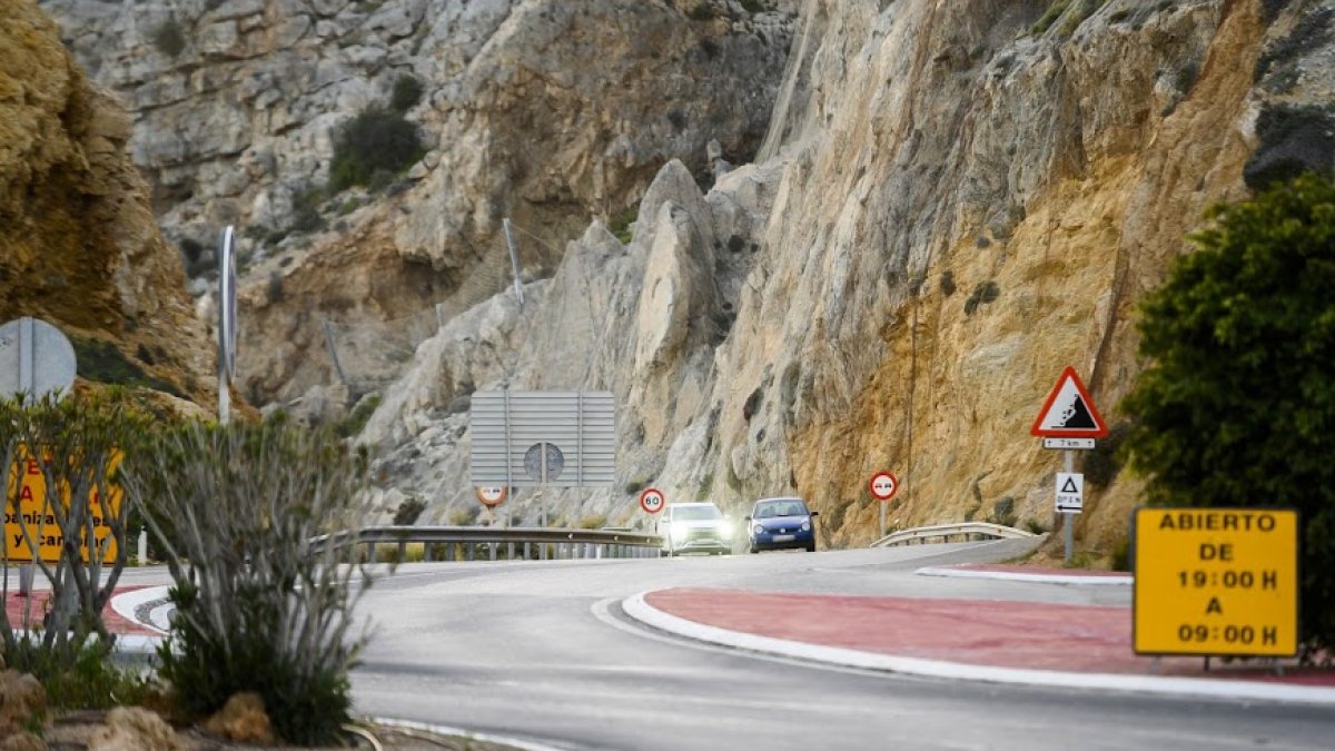 Zona de la carretera de El Cañarete