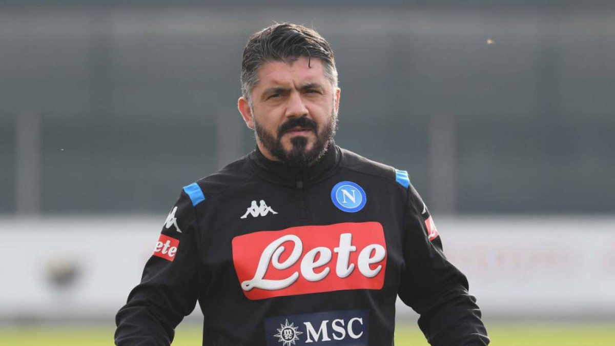 Gennaro Gattuso, entrenador del SSC Nápoles.