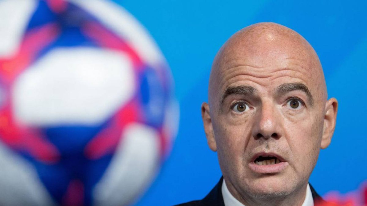 Gianni Infantino, presidente de la FIFA.