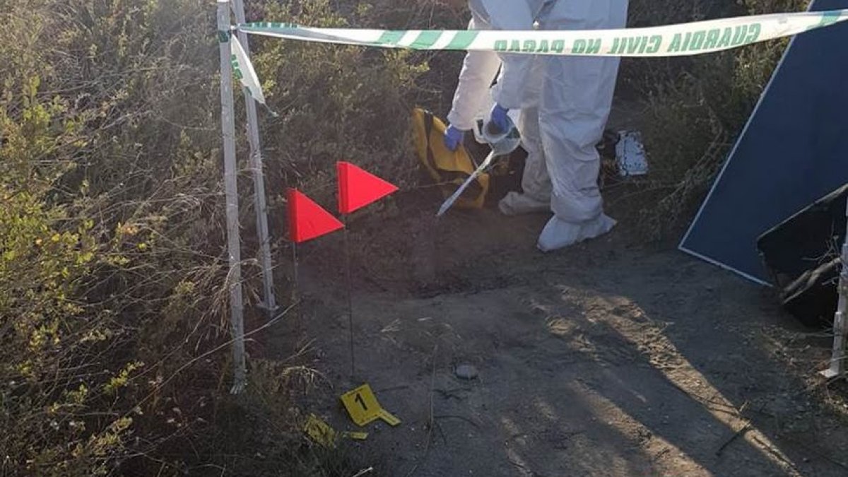 Lugar del hallazgo del cuerpo