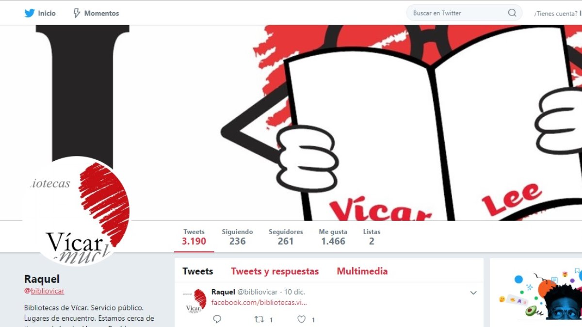 Se trata de un certamen vía Twitter impulsado por el Servicio Municipal de Bibliotecas.