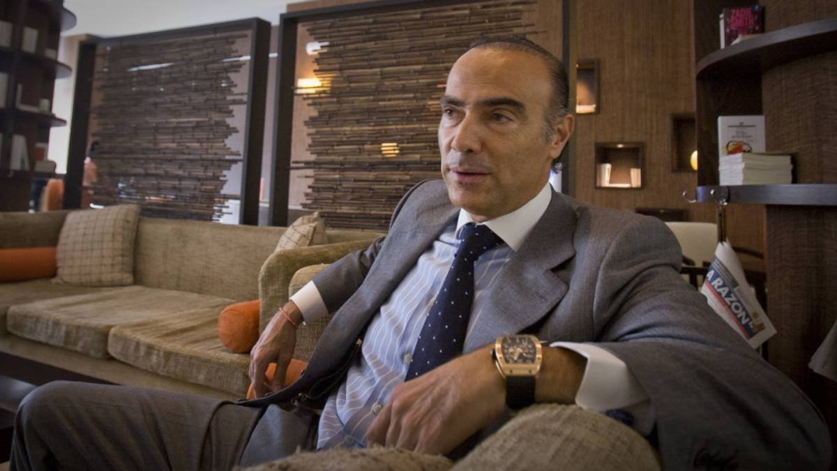 Luis Oliver, ingresado en Madrid.