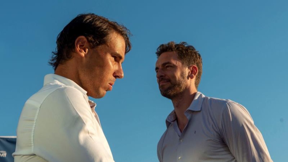 Rafa Nadal y Pau Gasol quieren recaudar dinero para parar al coronavirus.
