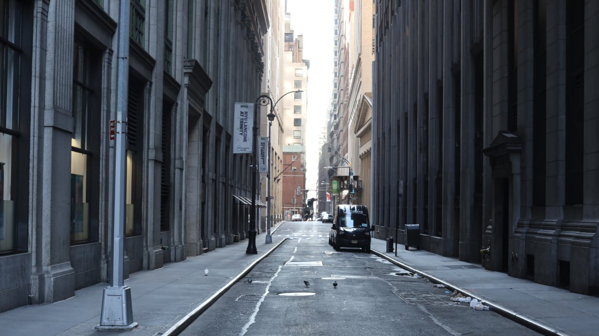 La mayoría de los neoyorquinos permanecen recluidos en sus casas.