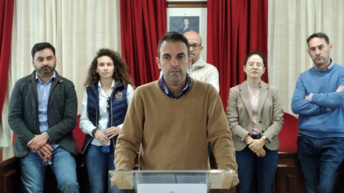 El alcalde de Antas, Pedro Ridao.