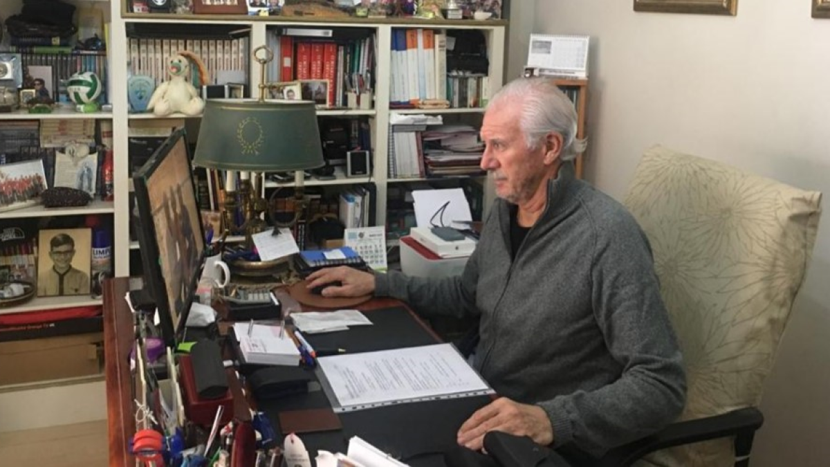 Francisco José Sáez, presidente del Mintonette.