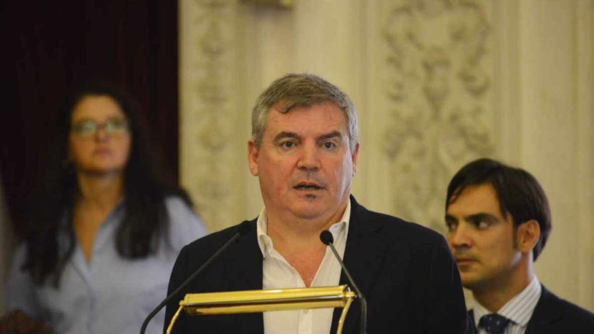 Manolo Vizcaíno, presidente del Cádiz.