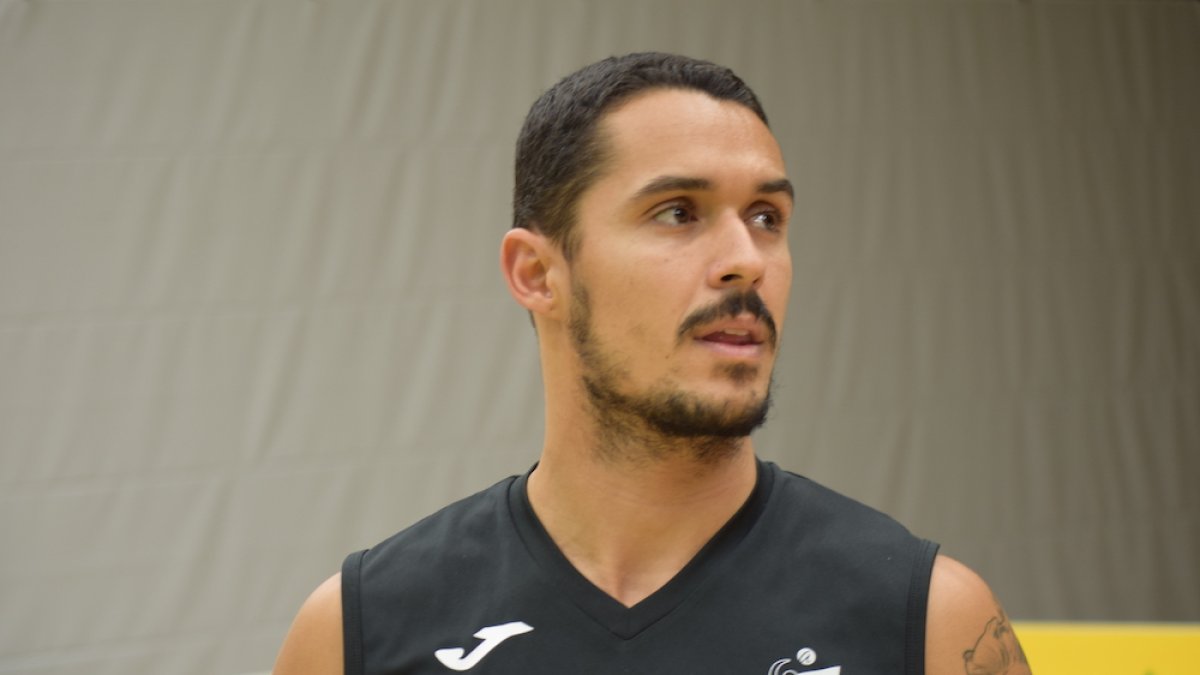 Álex Fernández antes de lesionarse de gravedad en Graz.