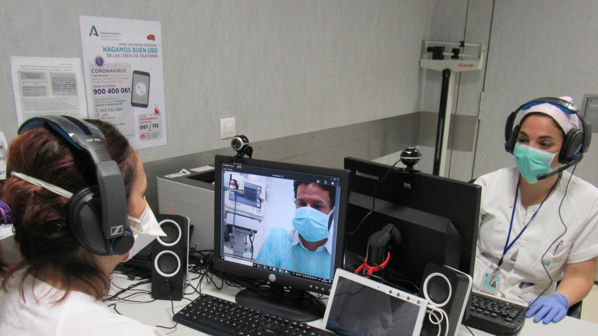 Consulta habilitada para la prestación de la teleasistencia.