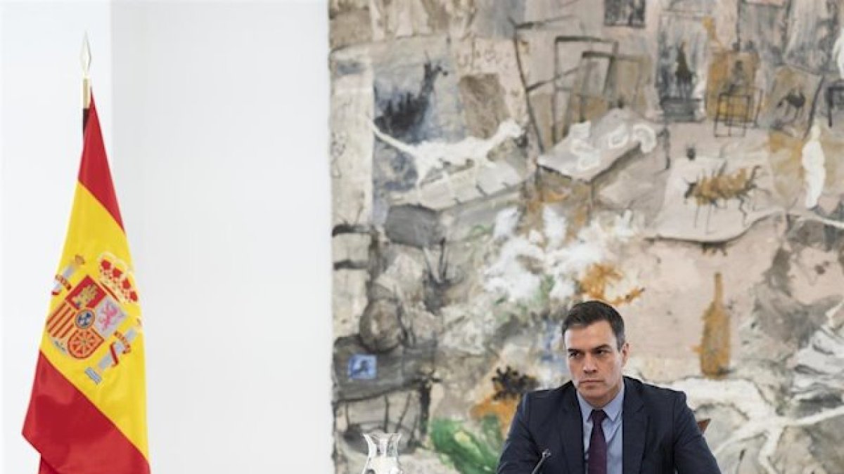 Pedro Sánchez anuncia la decisión de prorrogar el estado de alarma.