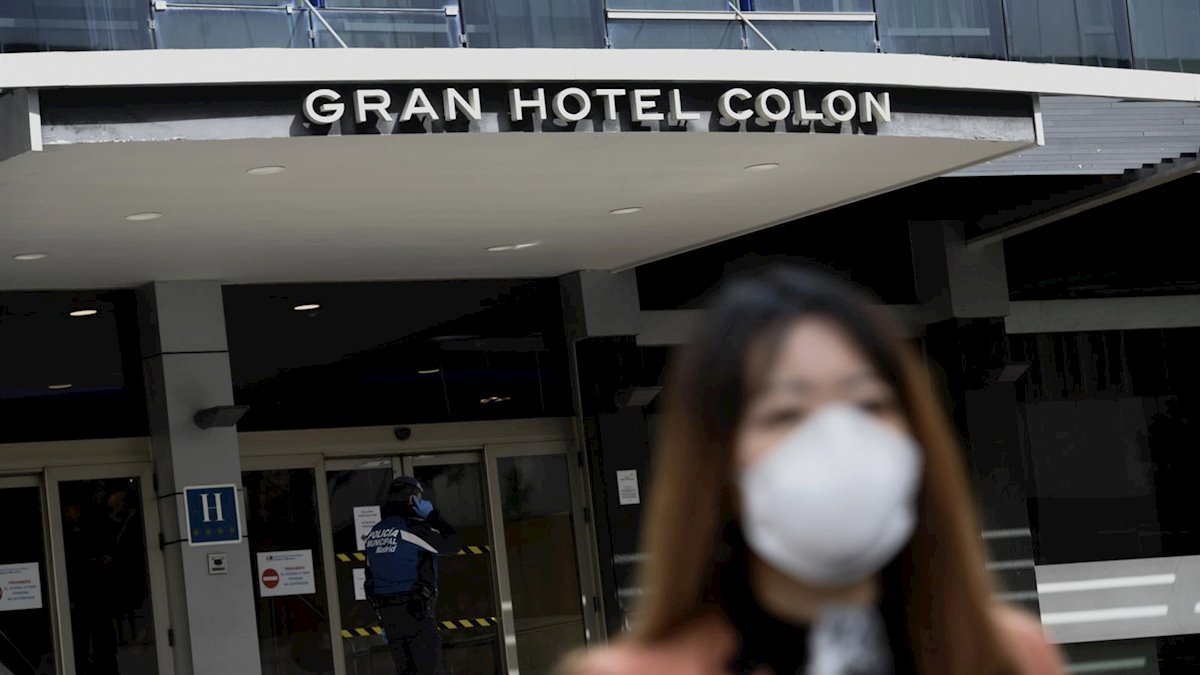 Los hoteles se han puesto al servicio del Gobierno para acoger pacientes.